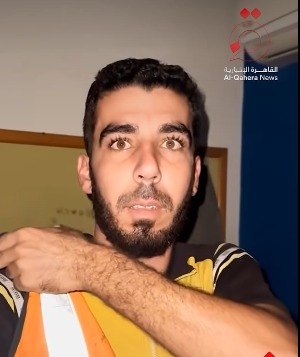 لحظة مؤثرة لمسعفين يستقبلون خبر وقف الحرب في غزة