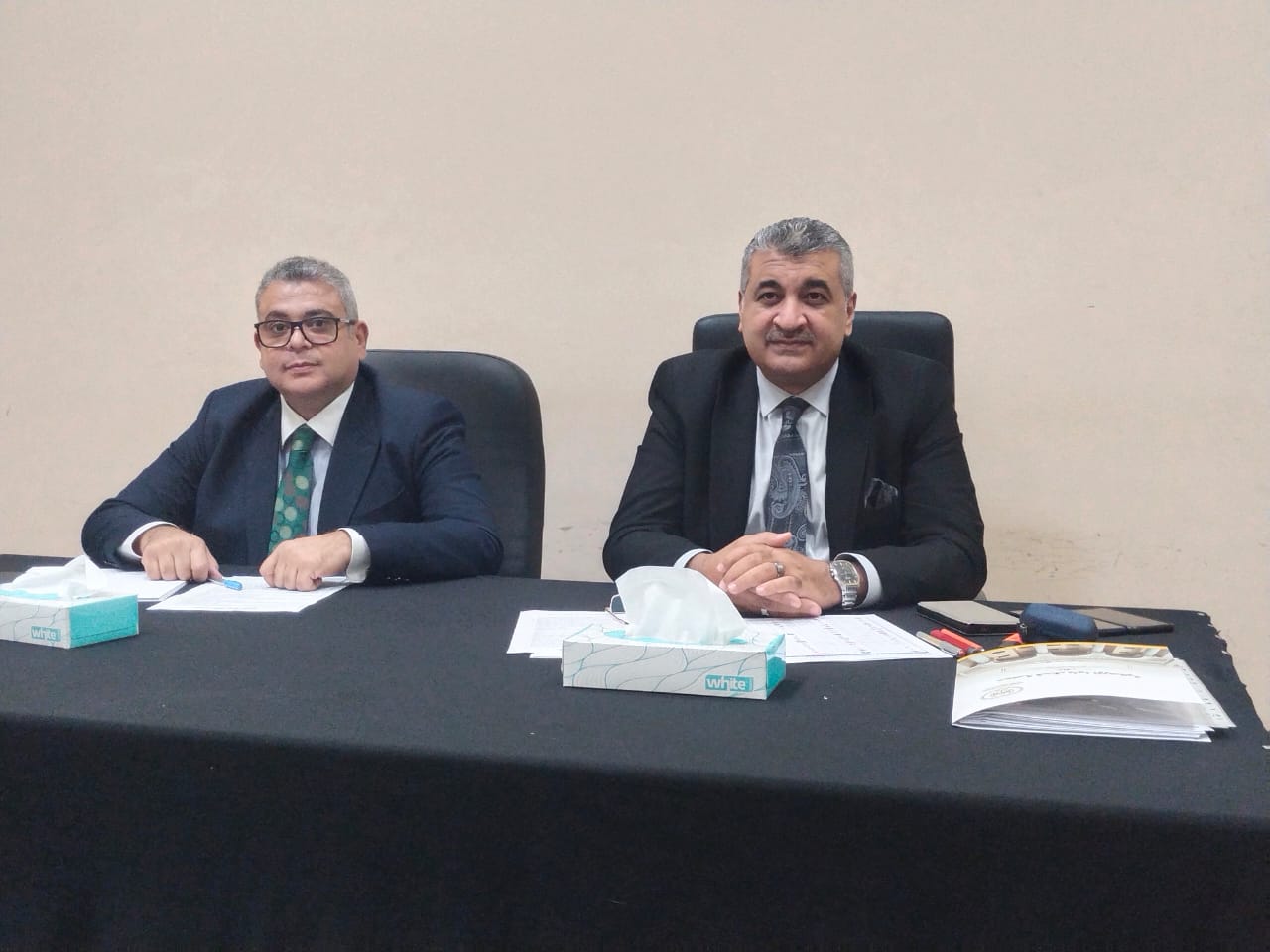 المستشار خالد ممدوح خضر رئيس الاستئناف ورئيس محكمة شمال بنها