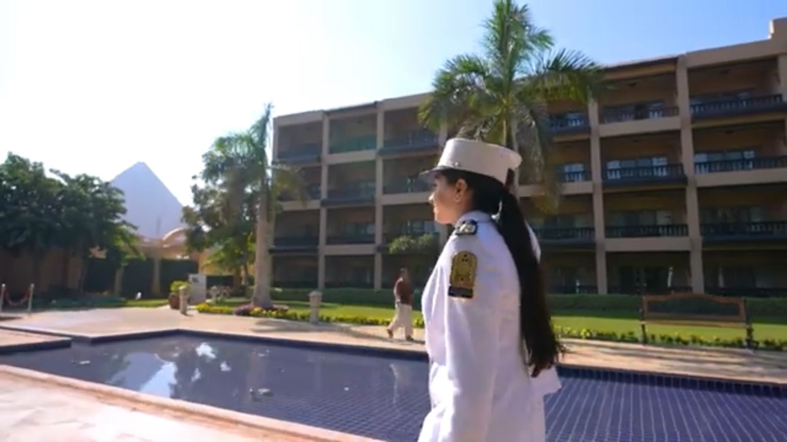 انتشار شرطي مكثف لتأمين ضيوف مصر قبل افتتاح المتحف المصري (2)