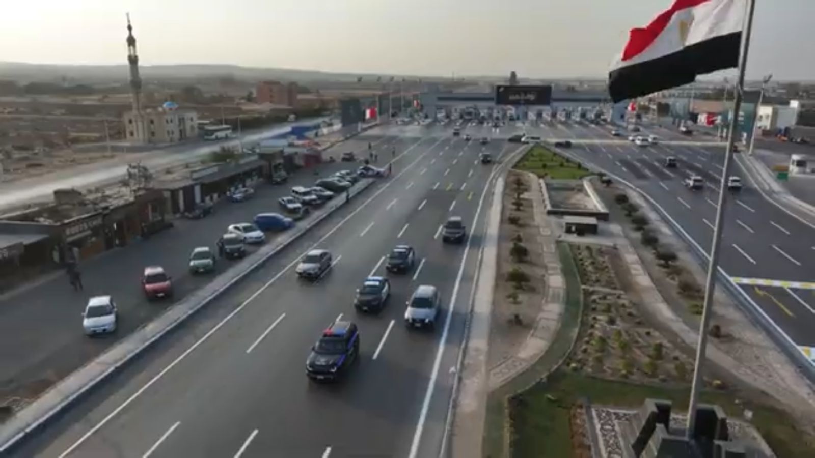 انتشار شرطي مكثف لتأمين ضيوف مصر قبل افتتاح المتحف المصري (8)