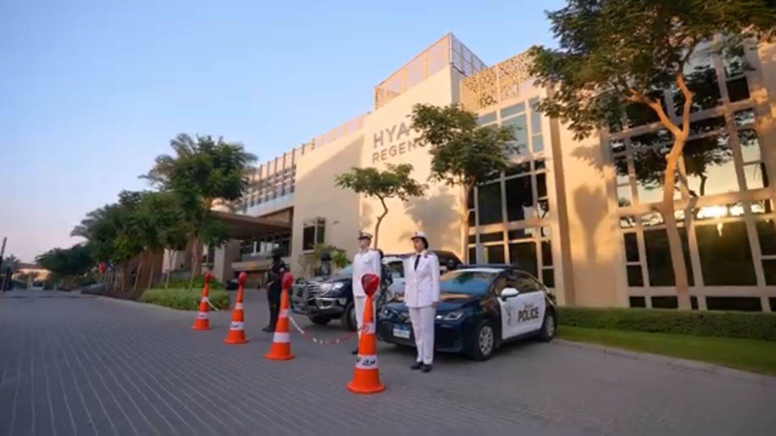 انتشار شرطي مكثف لتأمين ضيوف مصر قبل افتتاح المتحف المصري (3)