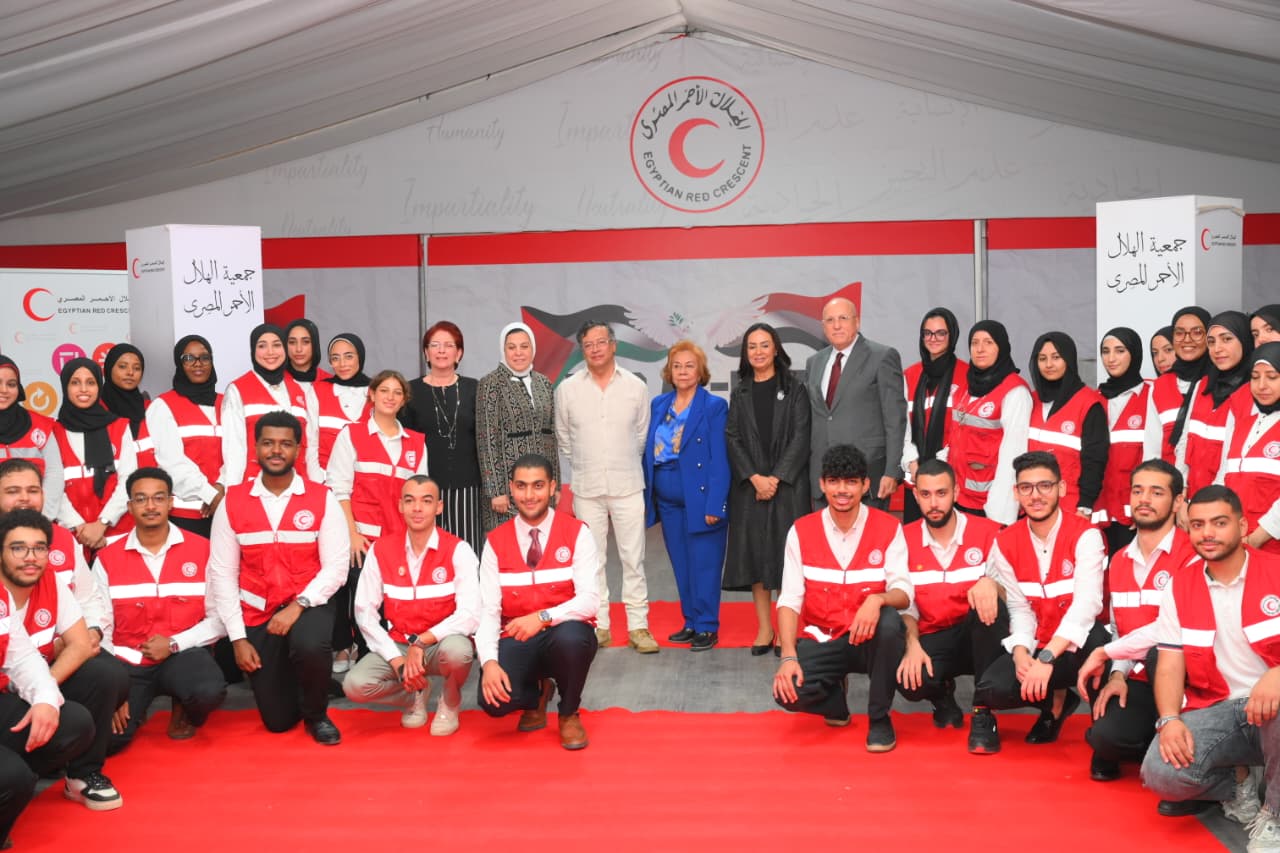 وزيرة التضامن ورئيس جمهورية كولومبيا