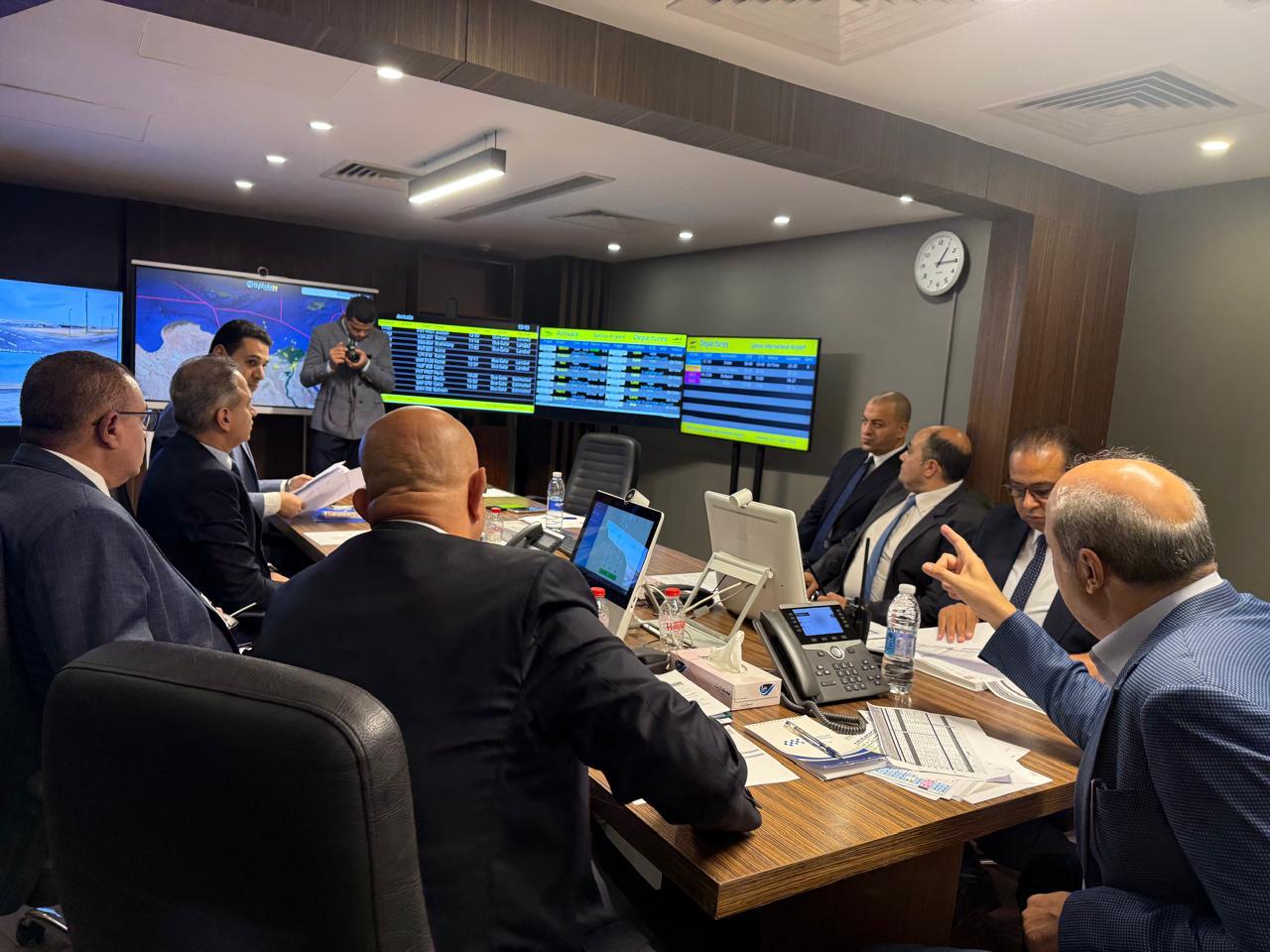 مطارا القاهرة وسفنكس يشهدان حركة تشغيل مكثف (1)