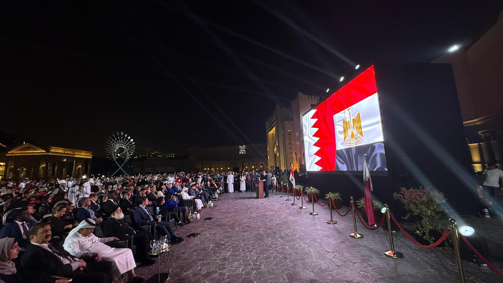 حفل الافتتاح فى قطر