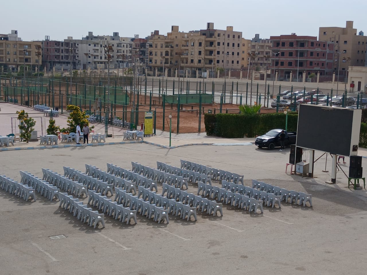 ساحات كبيرة بالقليوبية