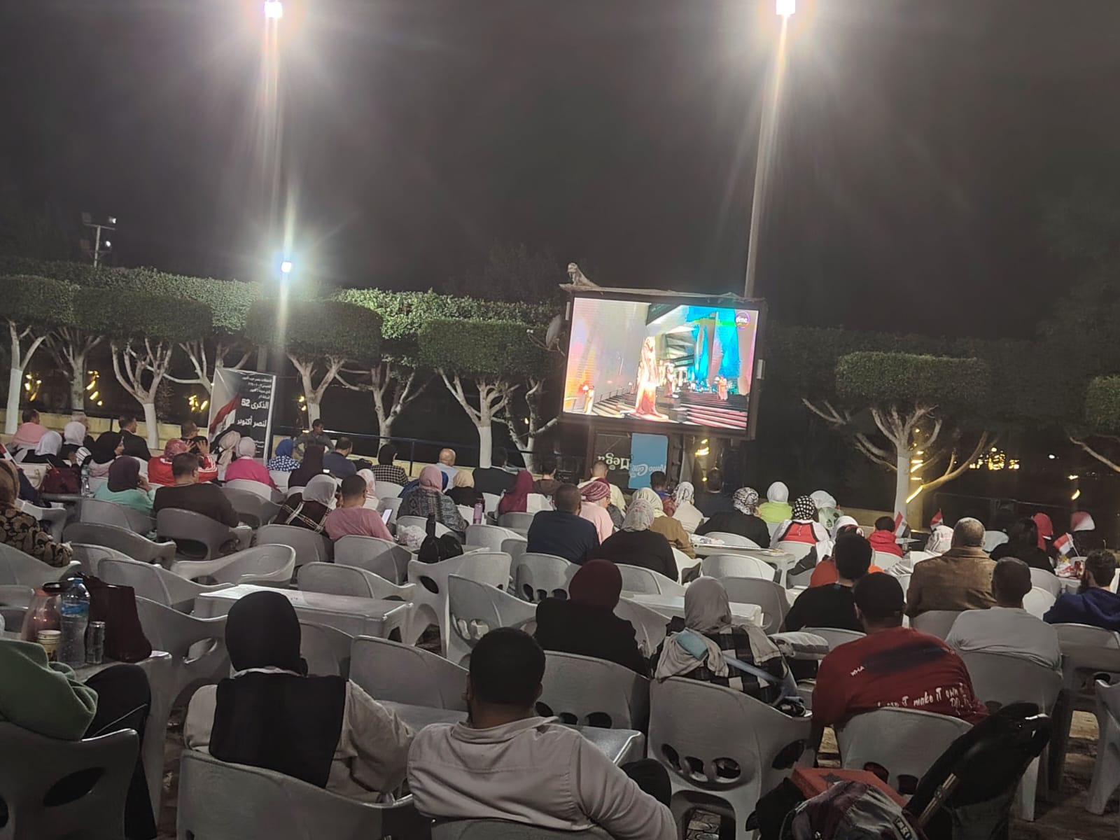 شاشات عرض بنادى 6 أكتوبر (2)