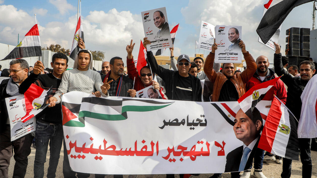 رفض التهجير في أزمة غزة