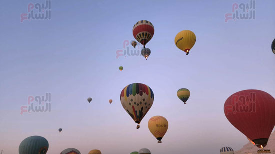 سماء-الأقصر-تشهد-تحليق-80-رحلة-بالون-طائر