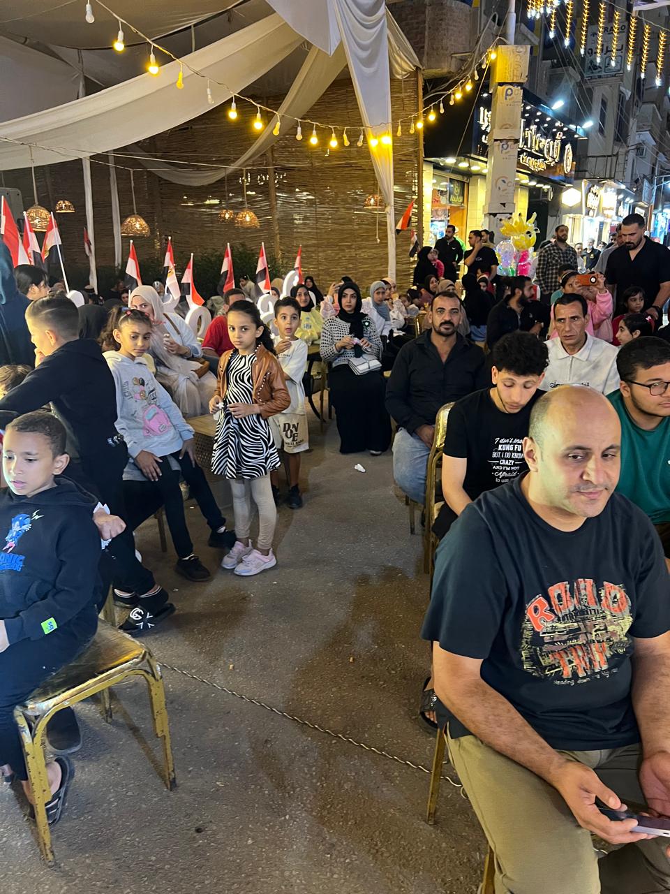 اعلام مصر فى الاحتفال بافتتاح المتحف المصرى الكبير