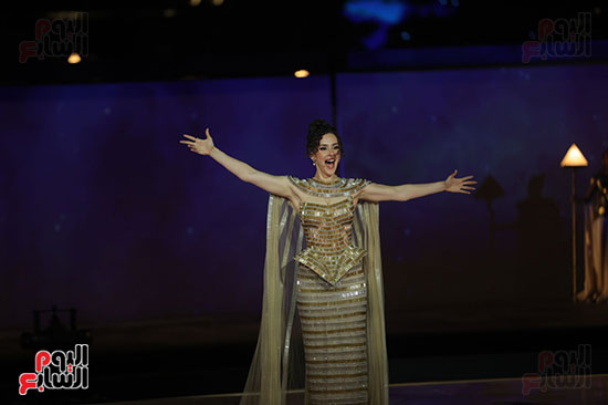 المطربة شيرين أحمد طارق تتألق في حفل افتتاح المتحف المصري الكبير المطربة شيرين أحمد طارق تتألق في حفل افتتاح المتحف المصري الكبير