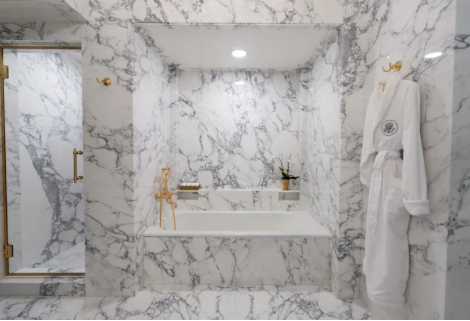 الحمام فى البيت الأبيض بعد التجديد