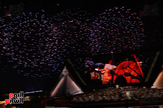 الألعاب النارية تزين سماء حفل افتتاح المتحف المصرى الكبير الألعاب النارية تزين سماء حفل افتتاح المتحف المصرى الكبير