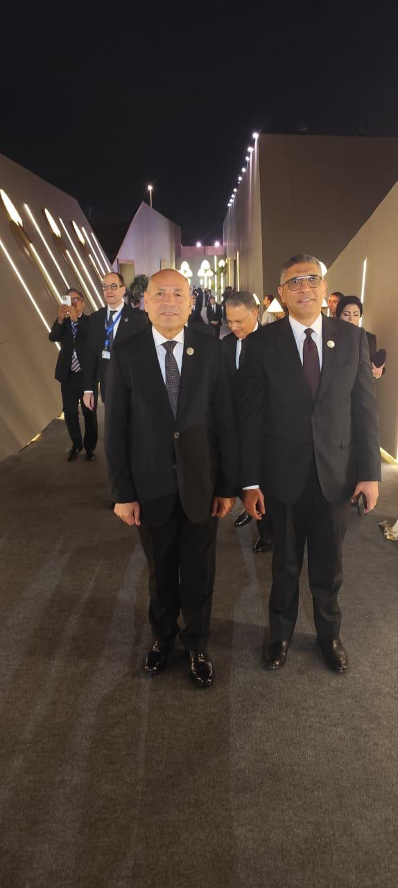 محافظى القاهرة والجيزة داخل المتحف