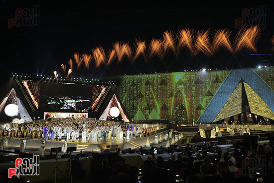 حفل افتتاح االمتحف المصرى الكبير حفل افتتاح االمتحف المصرى الكبير