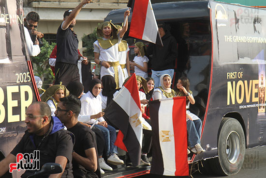 الجيزة تحتفل بالمتحف المصري الكبير (2)