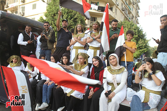 الجيزة تحتفل بالمتحف المصري الكبير (8)