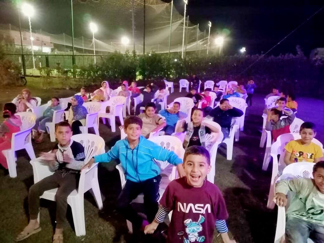 جانب  من توافد الأفال بمراكز الشباب