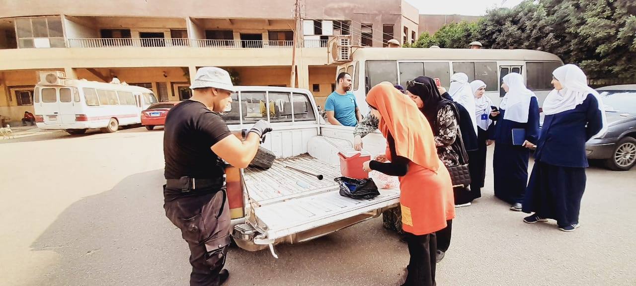 حملة التحصين ضد السعار بشبين القناطر حملة التحصين ضد السعار بشبين القناطر