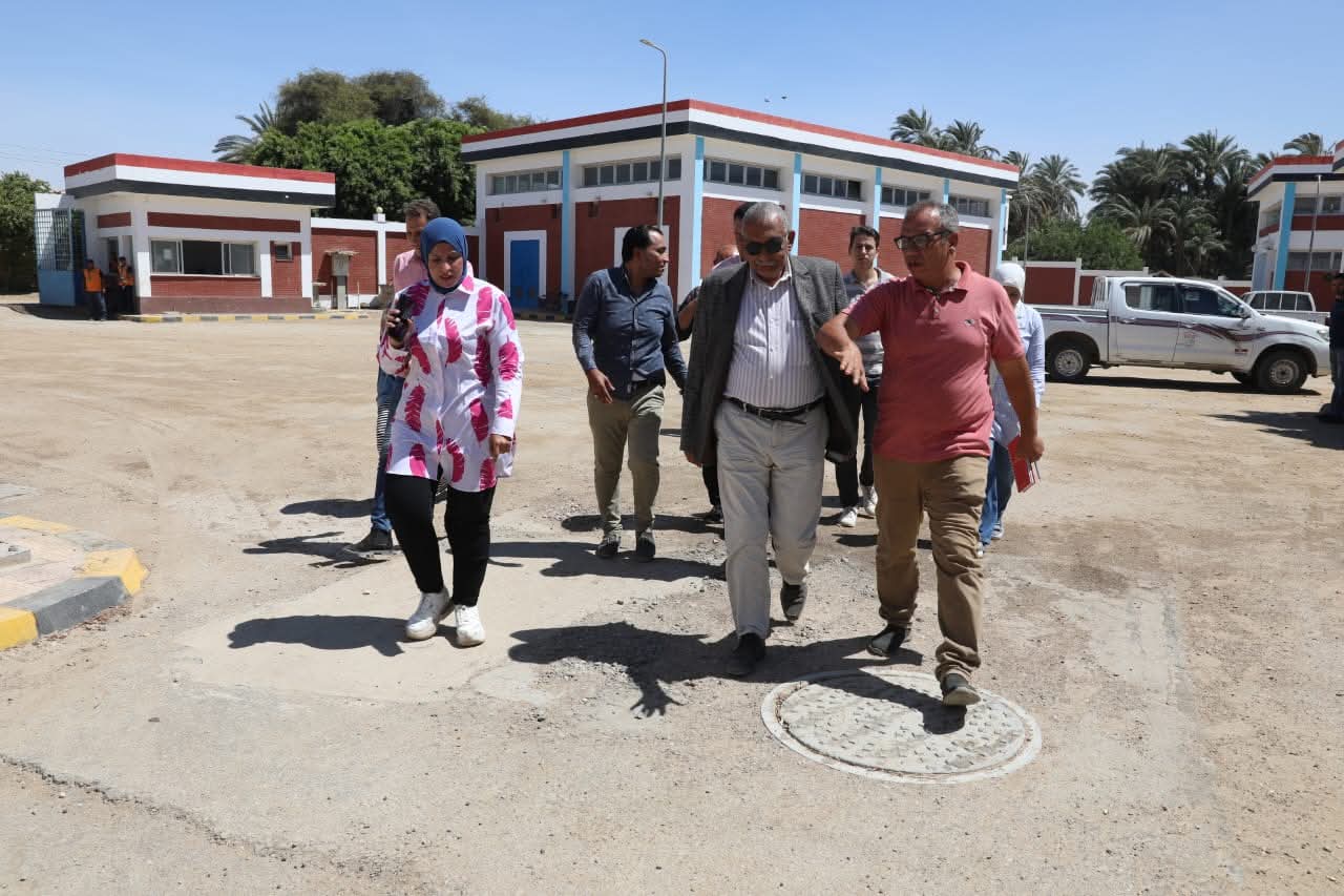 جانب من محطات المياه بالمنيا (2)