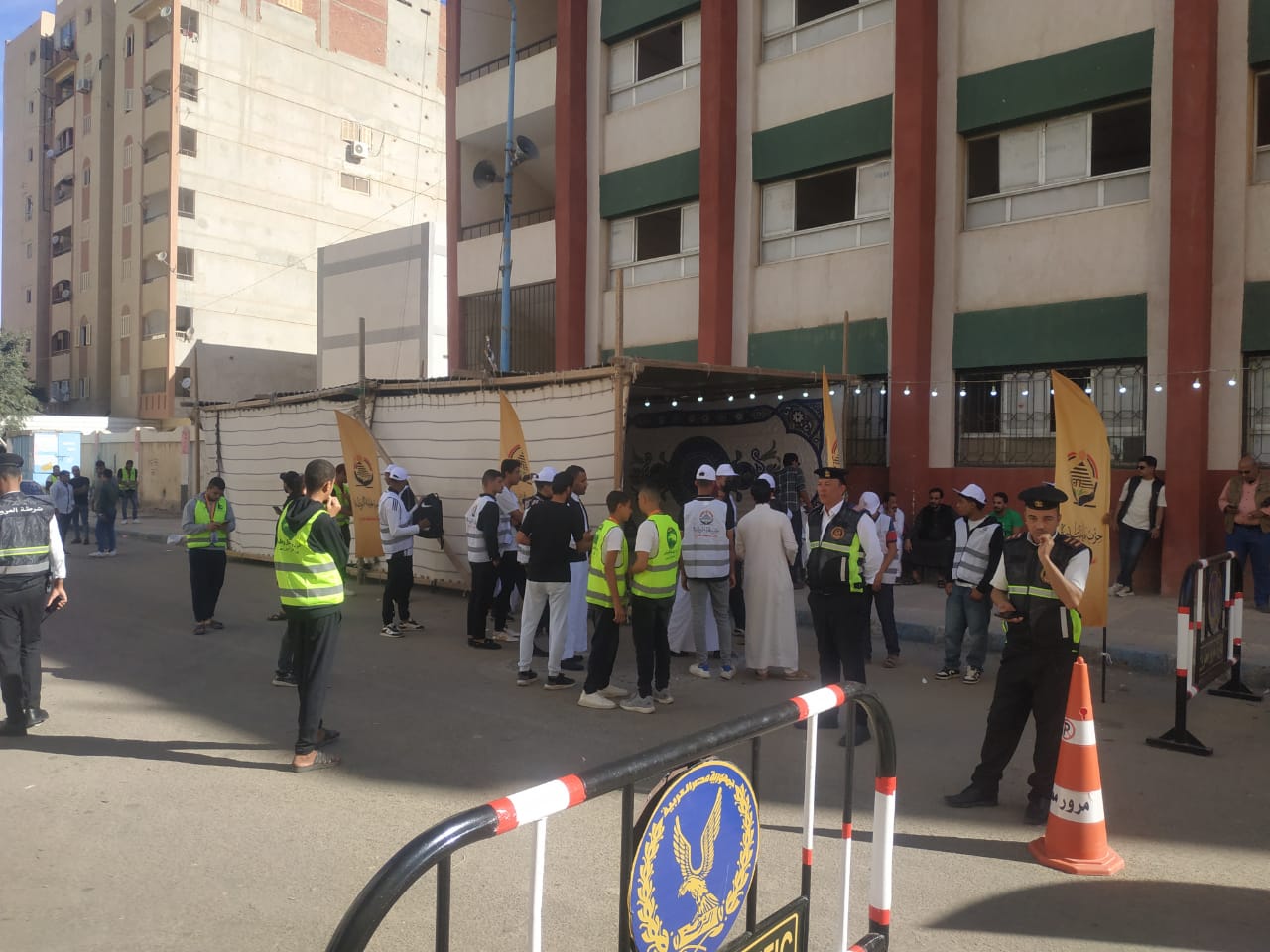 انتظام  سير الانتخابات البرلمانية بمطروح