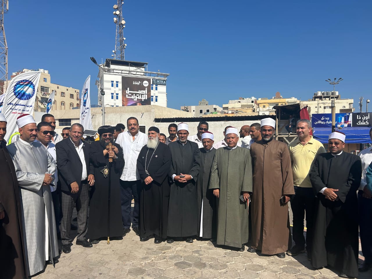 رجال الأوقاف والأزهر والكنيسة فى البحر الأحمر رجال الأوقاف والأزهر والكنيسة فى البحر الأحمر