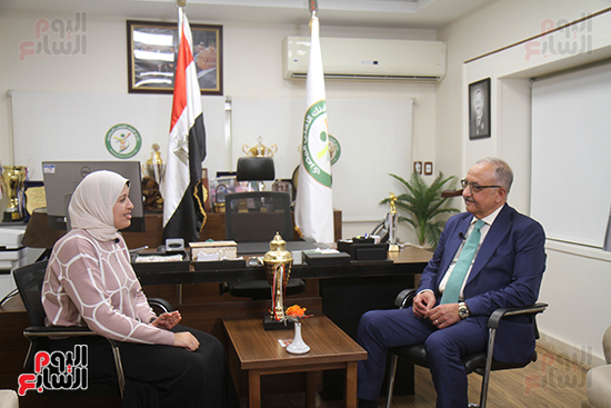 اليوم السابع يحاور أشرف نصار رئيس نادي البنك الأهلي (2)