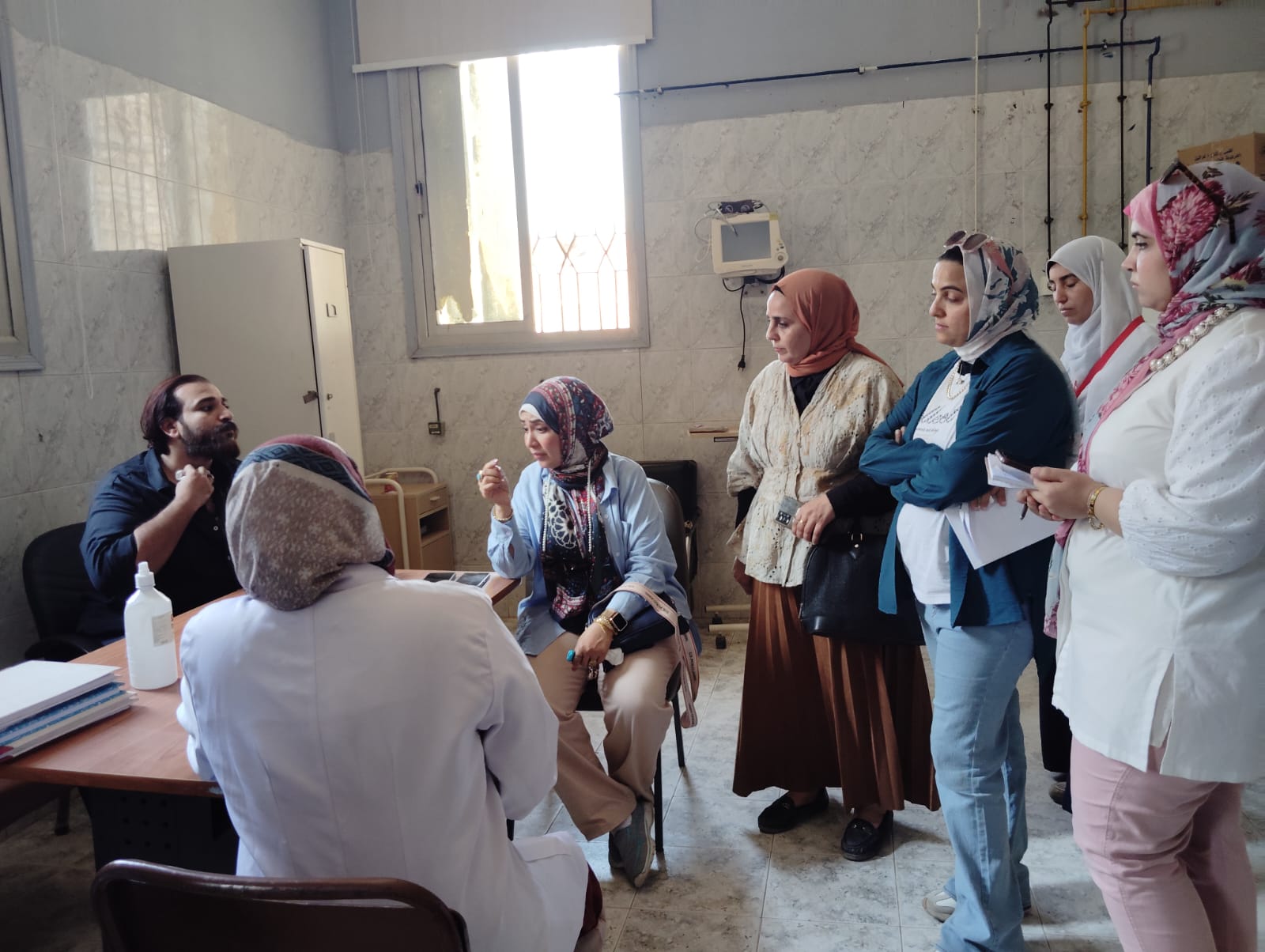 جانب من المشاركين فى الحملات التوعوية (2)