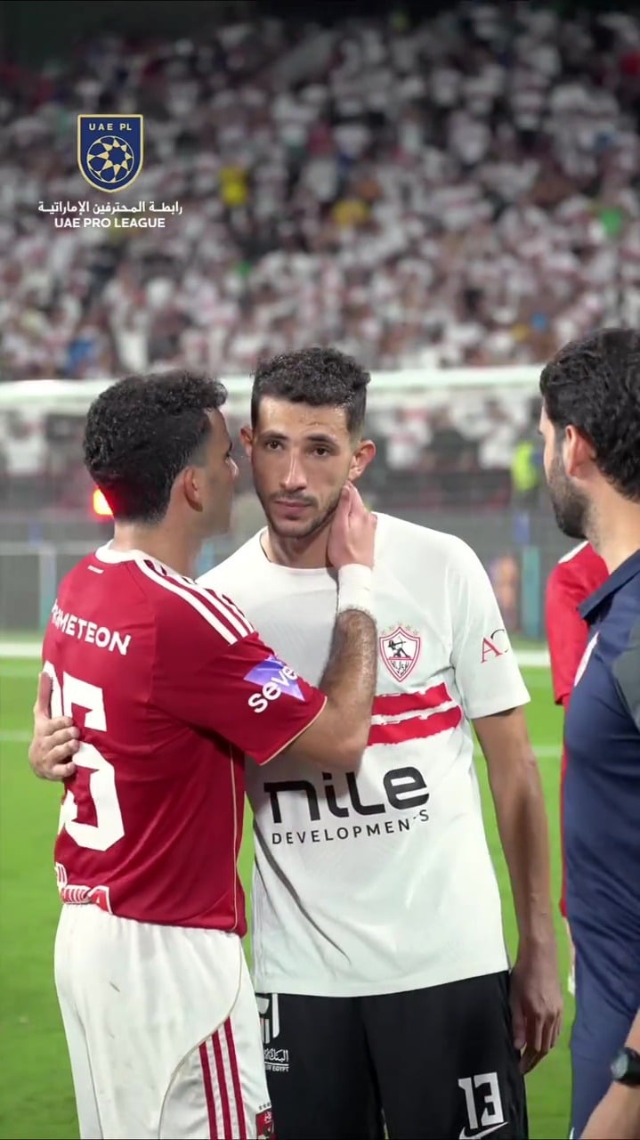 زيزو يصافح فتوح