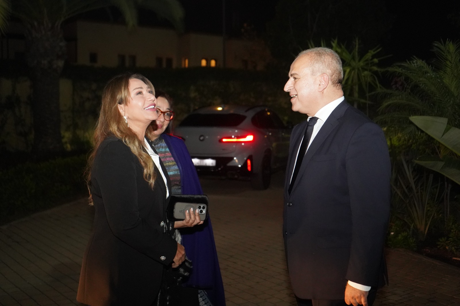 سفير مصر بالمغرب يحتفل بتكريم ليلى علوي في مهرجان الرباط الدولي لسينما المؤلف