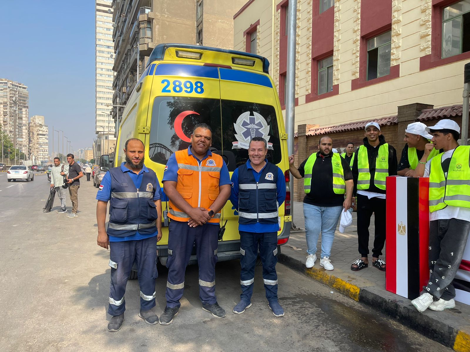 مشاركة الإسعاف