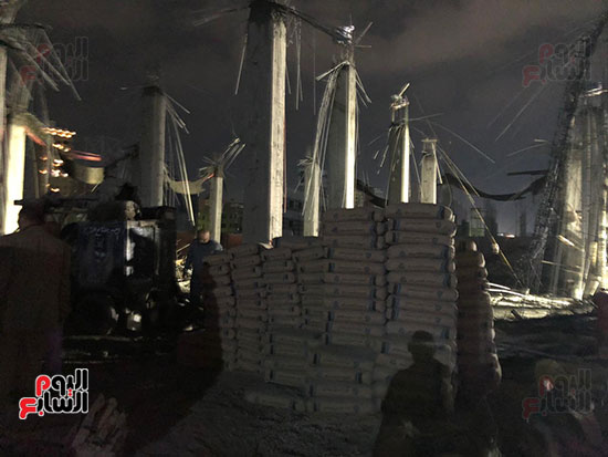 انهيار-سقف-مصنع-تحت-الانشاء-(5)