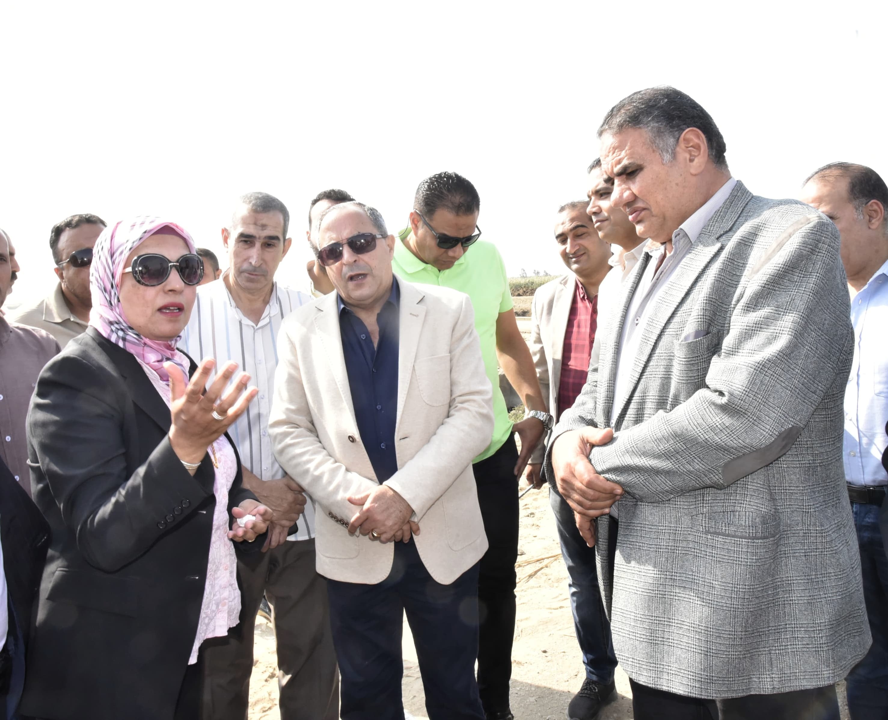 جولة تفقدية لمشروع تطوير الكورنيش