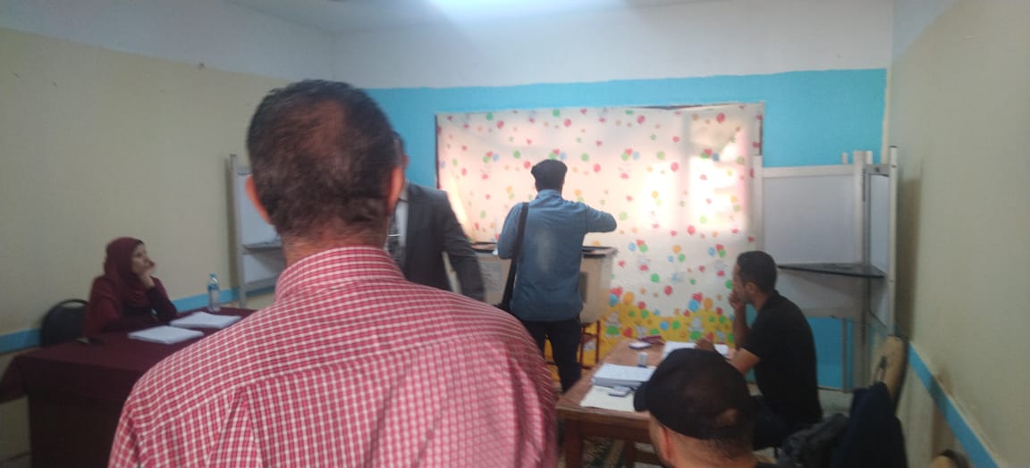 توافد الناخبين فى الحوامدية (1)