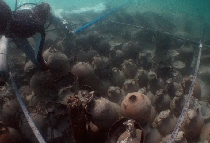 حطام سفينة رومانية 