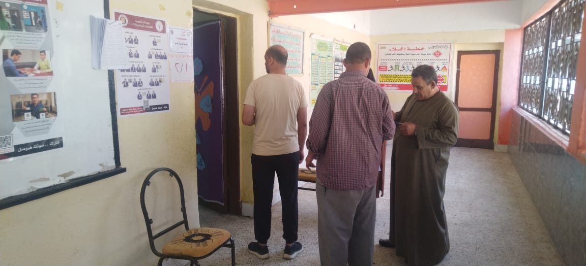 توافد الناخبين فى الحوامدية (2)