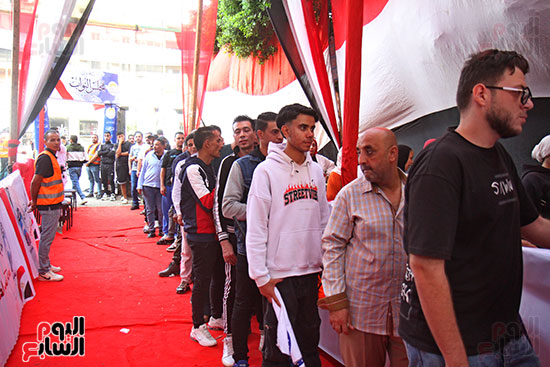 طوابير الناخبين ف اليوم الاول لانتخابات النواب (1)