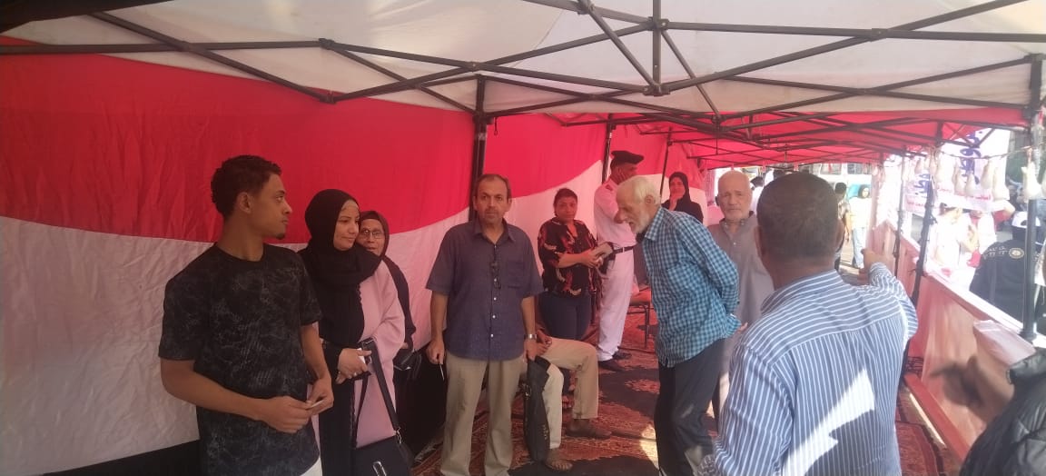 توافد الناخبين فى الحوامدية (4)