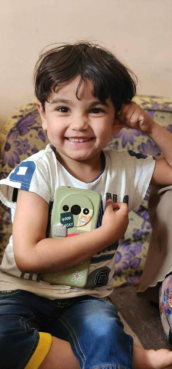 الطفل المصاب  (2)