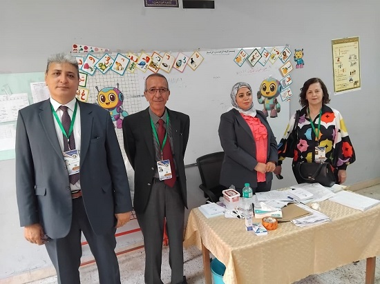 وفد من المتابعين الدوليين للمنظمة العربية لحقوق الانسان  (4)