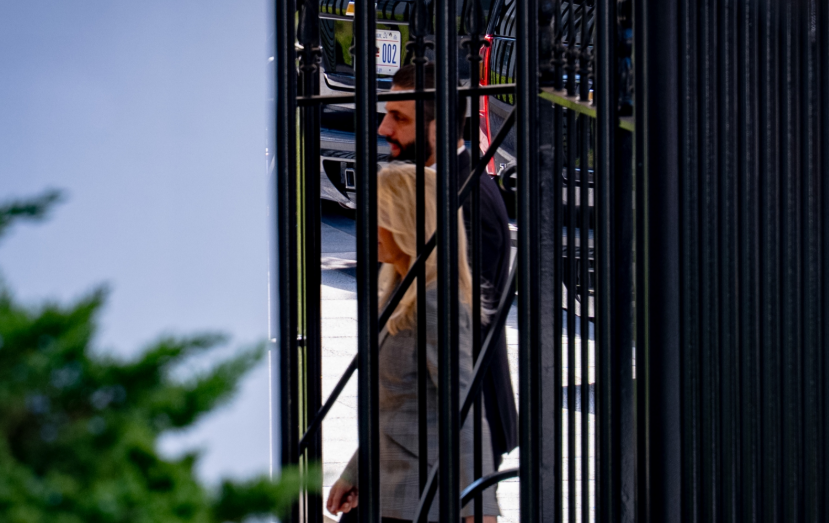 دخول أحمد الشرع البيت الأبيض