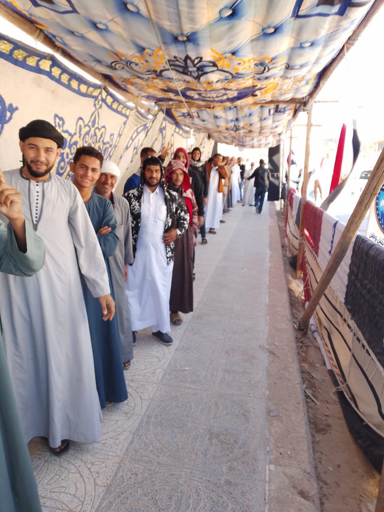 اقبال كبير على لجان قرى مطروح
