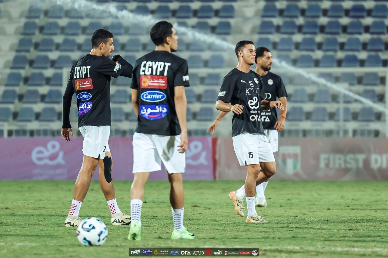 مران منتخب مصر في استاد العين