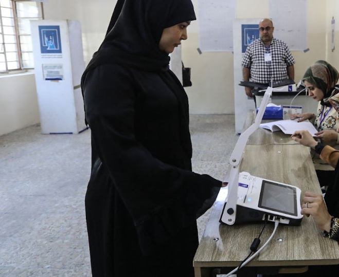 التصويت في الانتخابات العراقية