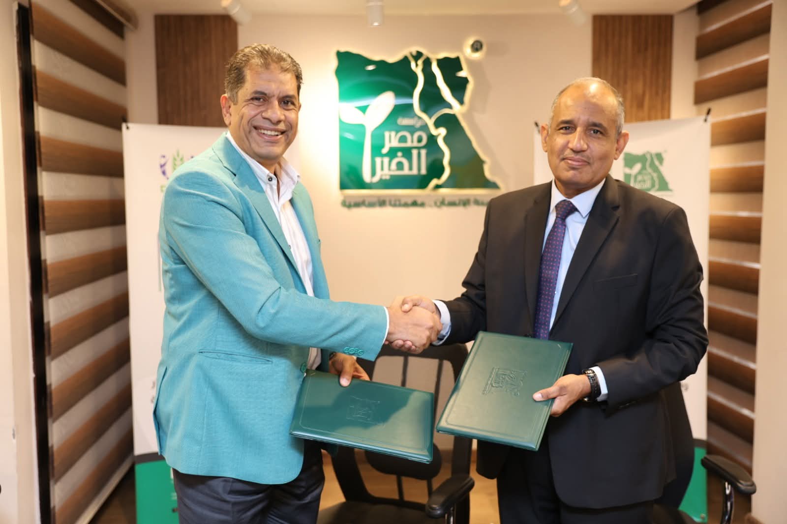 مصر الخير عضو التحالف الوطنى و بساتين يوقعان برتوكول تعاون (1)