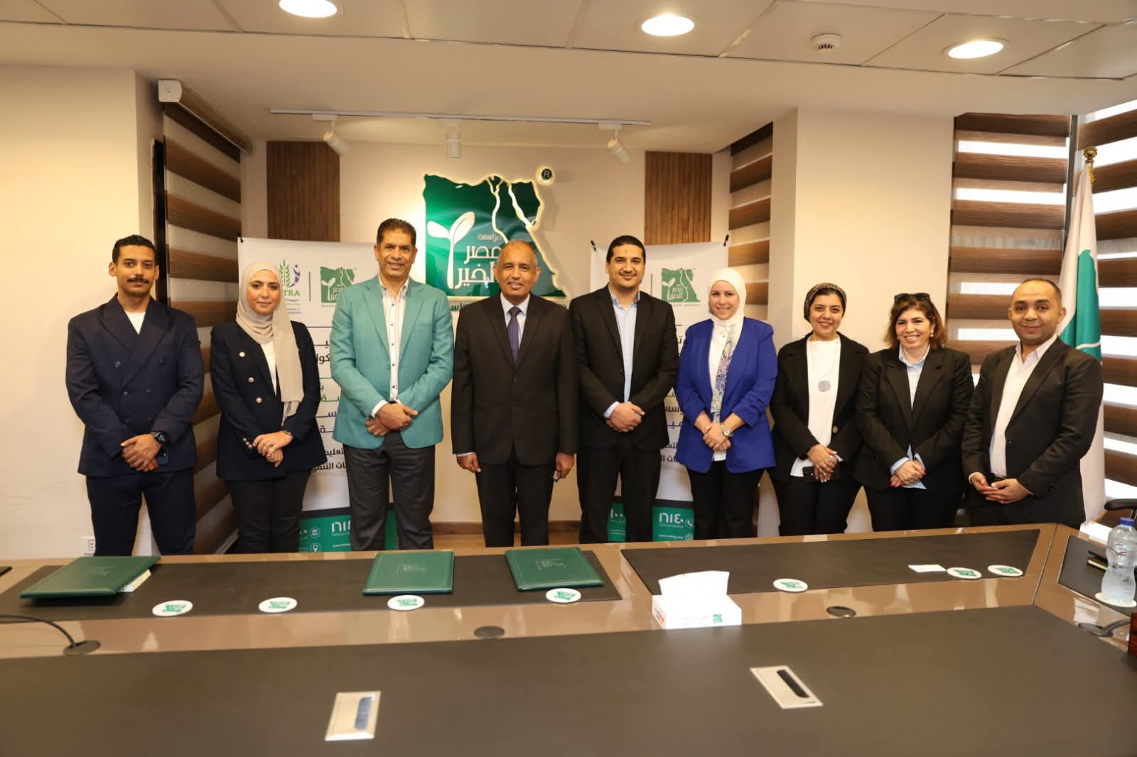 مصر الخير عضو التحالف الوطنى و بساتين يوقعان برتوكول تعاون (2)