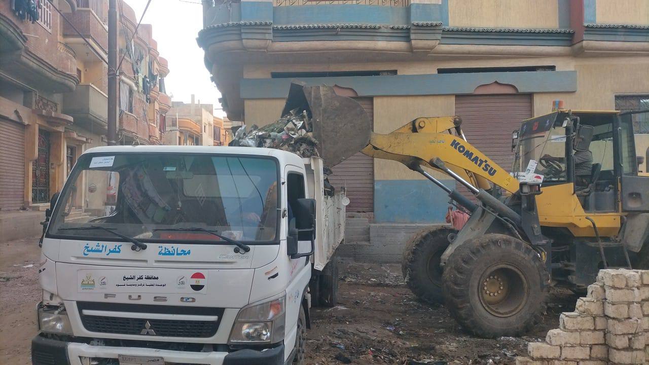 رفع المخلفات بمدينة فوه