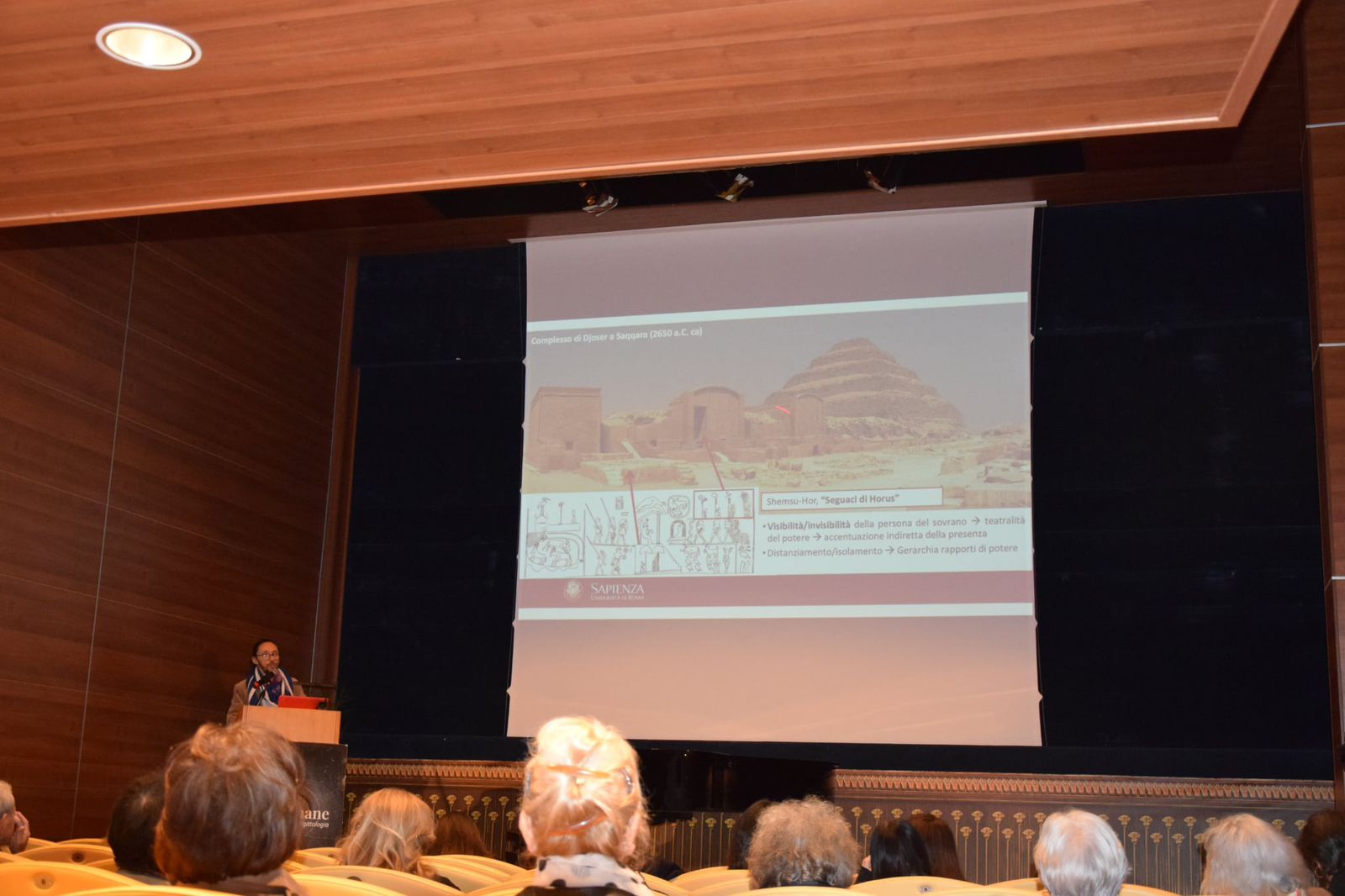 محاضرة الدكتور أنجيلو كولونا