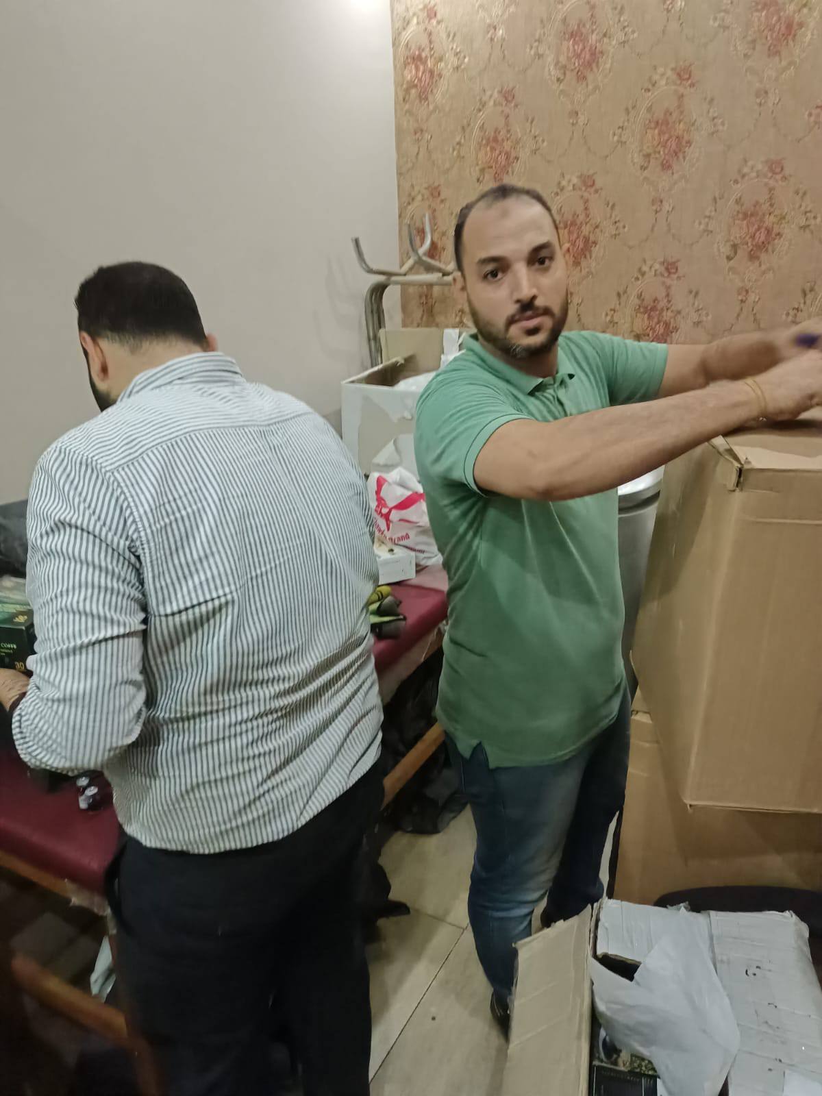 خلال أعمال التفتيش بالحملة