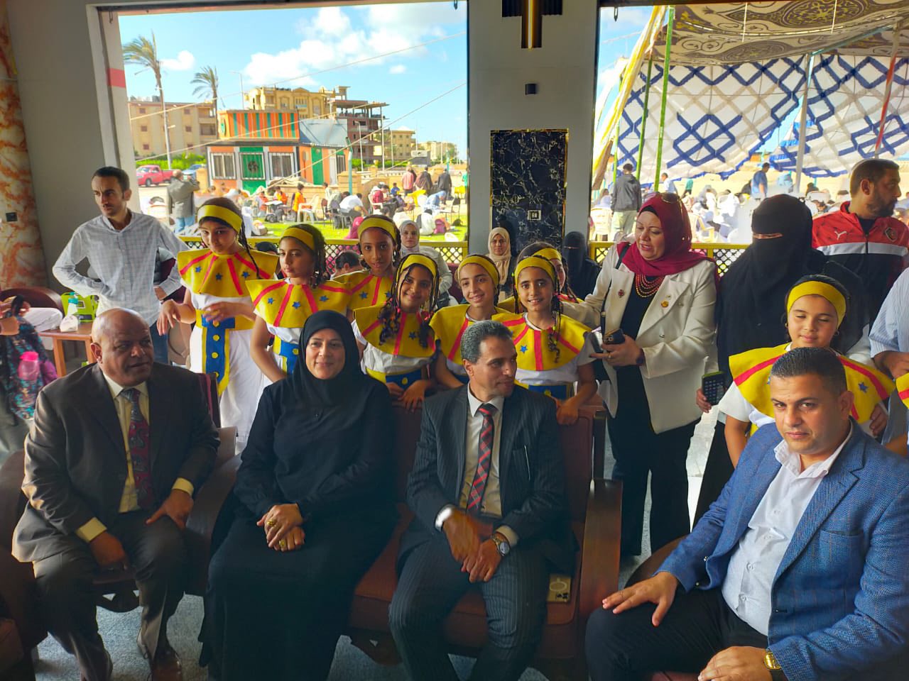 وكيل تعليم كفر الشيخ ورئيس مدينة المصيف