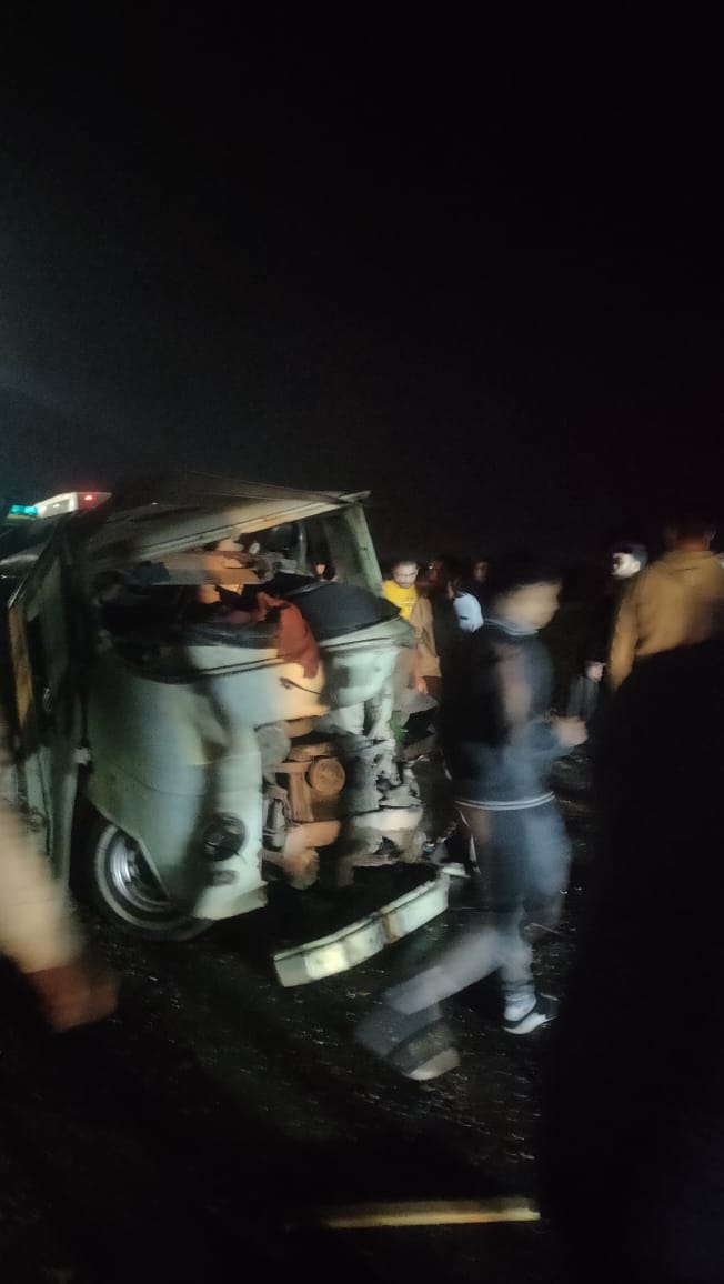 تصادم بين سيارتين بكفر الشيخ تصادم بين سيارتين بكفر الشيخ